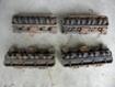 Studebaker cylinder heads with valves and springs